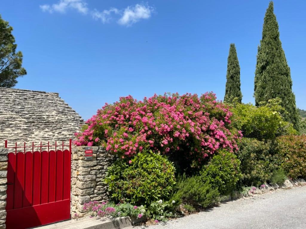 Bed and Breakfast La Borie en Provence Gordes Exterior foto